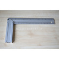 Tri Square Rul, L forma quadrada regra com nível, Tente Square Ruler Sets